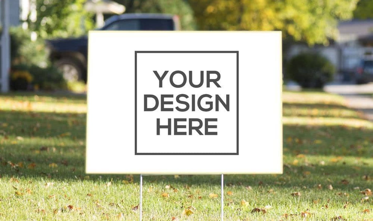 yard sign