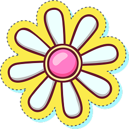 flower sticker
